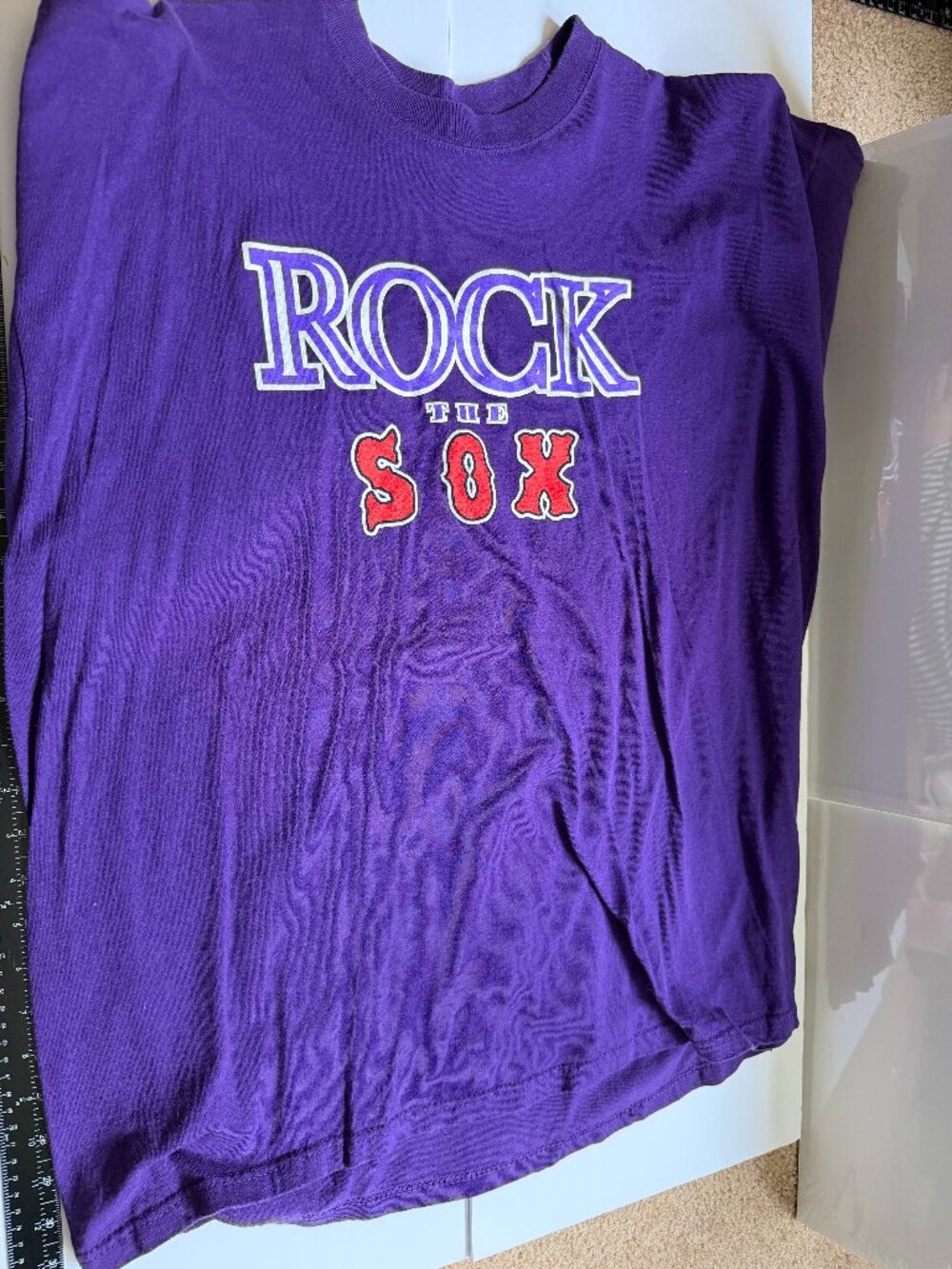 World Series "Rock the Sox"  Tee W 2X - Picture 3 of 4